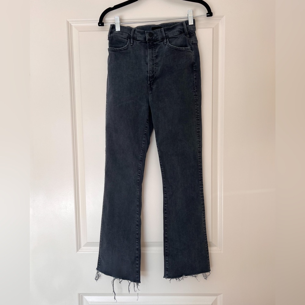 MOTHER Denim Women's Frayed Hem Jeans